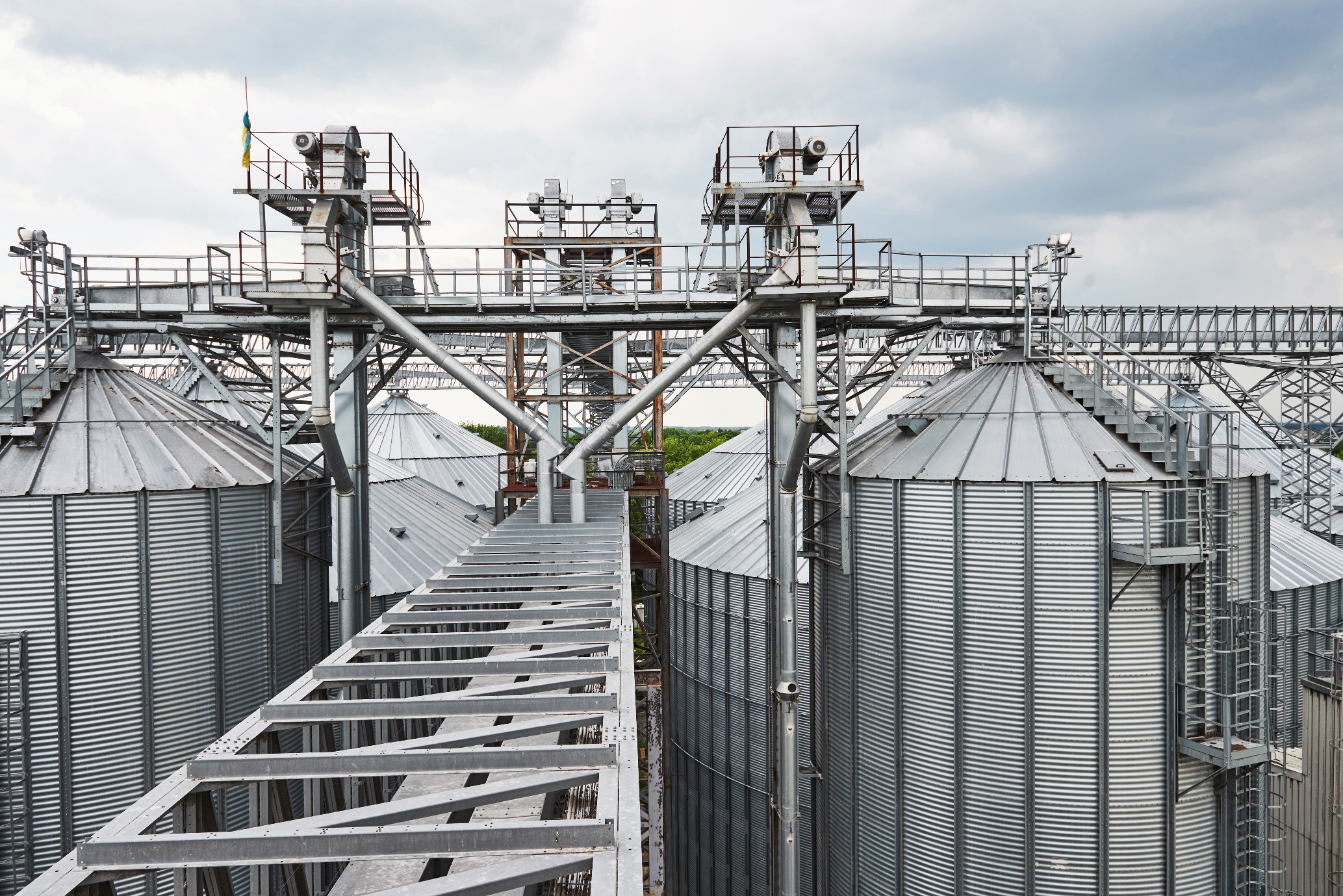 Agro-industrial silo facility