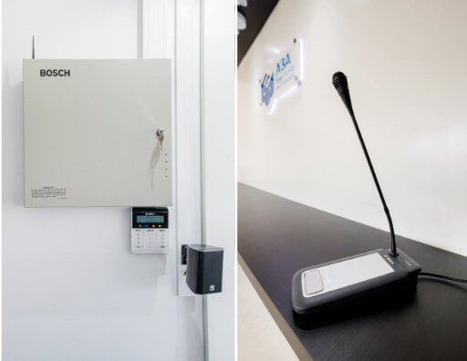 Alarm panel and intercom — Integrated Safety & Critical Infrastructure Security